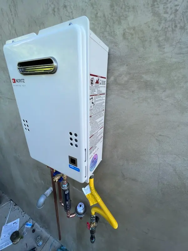 Tankless water heater installation for McAlester homes